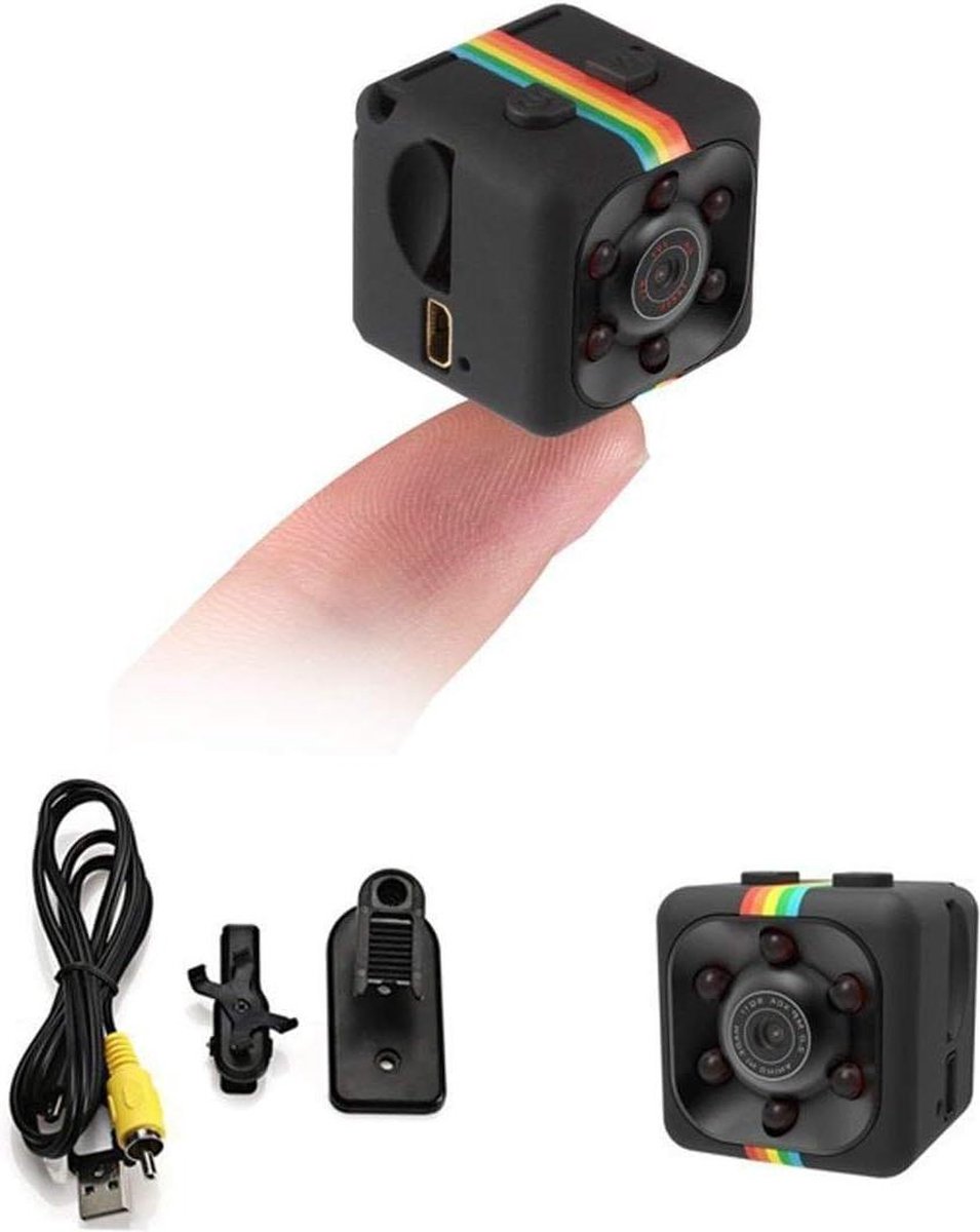 Mini Camera HD 1080P - Camera voor kleine huisdieren - Draadloze draagbare bewegingsdetectie - Thuis auto drone