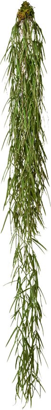 Flourify, Hoyahanger (plante suspendue) - plante artificielle - plante d'intérieur - décoration d'intérieur - 120 cm - vert - par 2 pièces