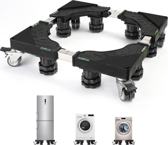 Foto: Olvy home wasmachine verhoger wasmachine opbouwmeubel wasmachine sokkel kast ook voor droger koelkast vaatwasser en vriezer