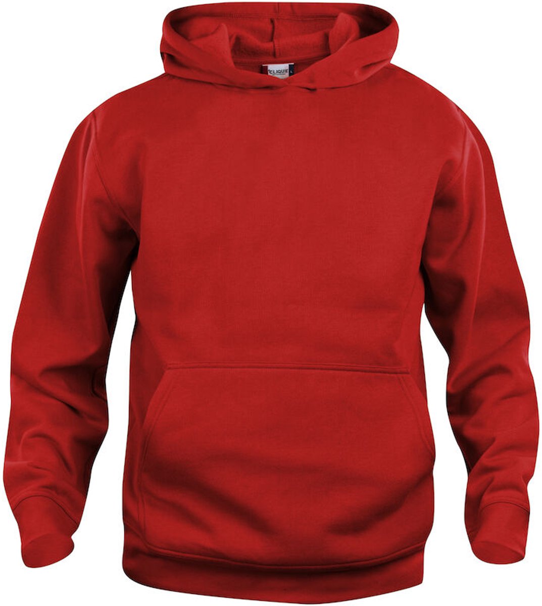 Clique Basic Hoody Junior 021021 - Rood - 150-160