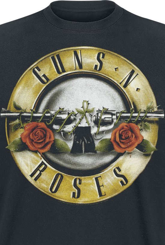 Tshirt Homme Guns N 'Roses - XXL- Logo Classic Zwart