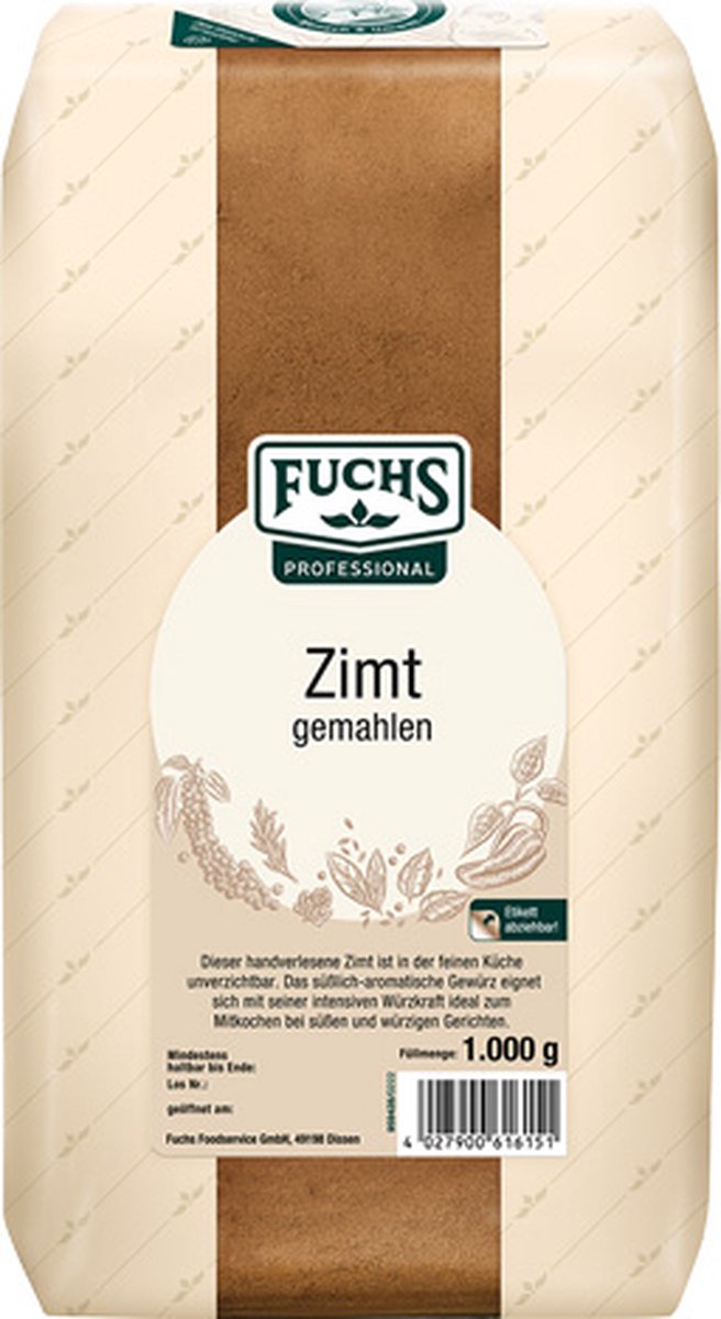 Fuchs - Kaneel (Gemalen) - 1kg