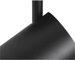 SLV Asto Aluminium Spot Zwart | Geschikt voor 2x GU10.