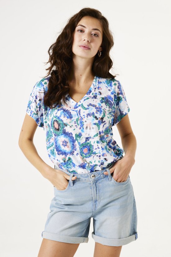 GARCIA Damen T-Shirts – Italienisches Denim-Herz, Hochwertige Basics Für Jeden Tag (Unisex-inspiriert)