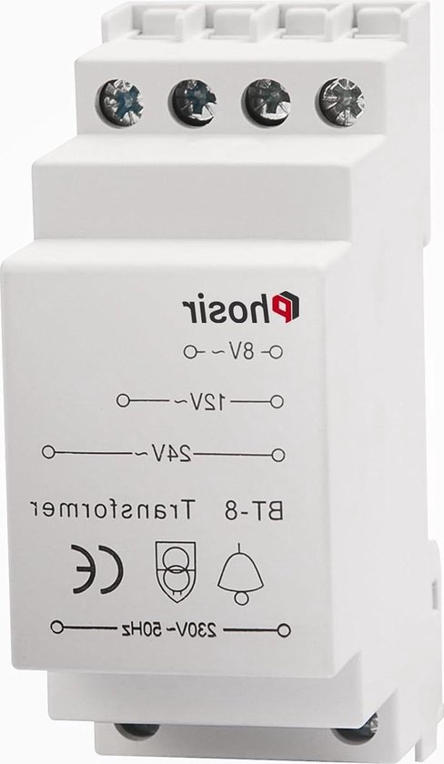DIN-rail voeding 12 V, 120 W, 10 A; transformator 230 V naar 12 V led, hoedrail, 12 volt voeding, beltransformator, ReleyWell, NDR-120-12