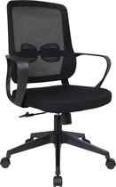 Bol.com GAME HERO® Home G1 Ergonomische Bureaustoel - Bureaustoel voor Volwassenen - 150KG - Zwart aanbieding