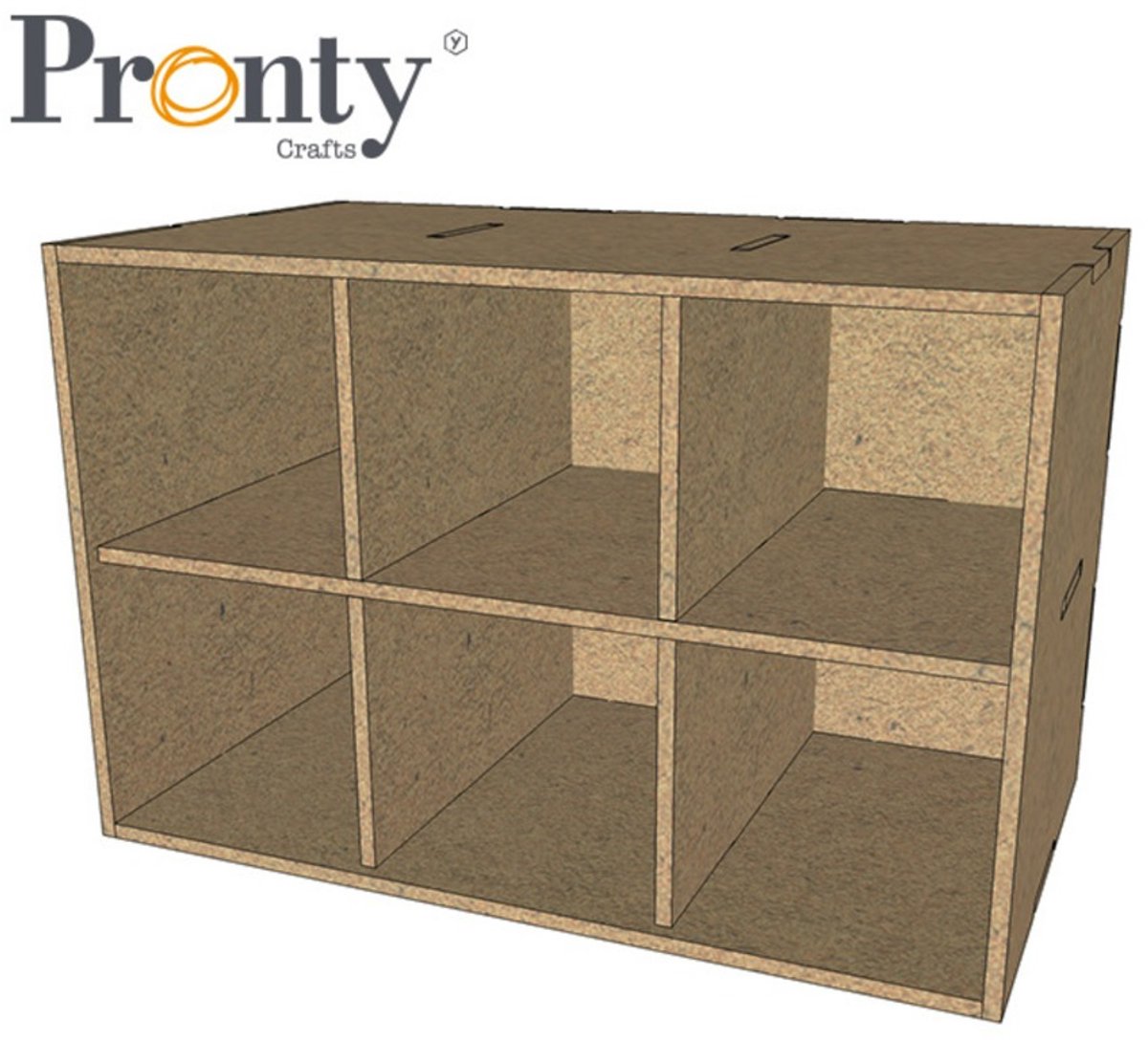 Pronty MDF opbergsysteem mini drawer 220 x 150 x 130 mm