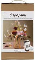 Startpakket crêpepapier veldboeket