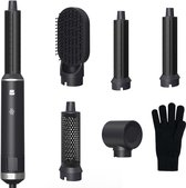 Bol.com Ace & Taylor 5-in-1 Airstyler – Föhnborstel AirWrap Krultang Stijltang Föhn Thermal Brush & Multistyler – 360° Roterende... aanbieding