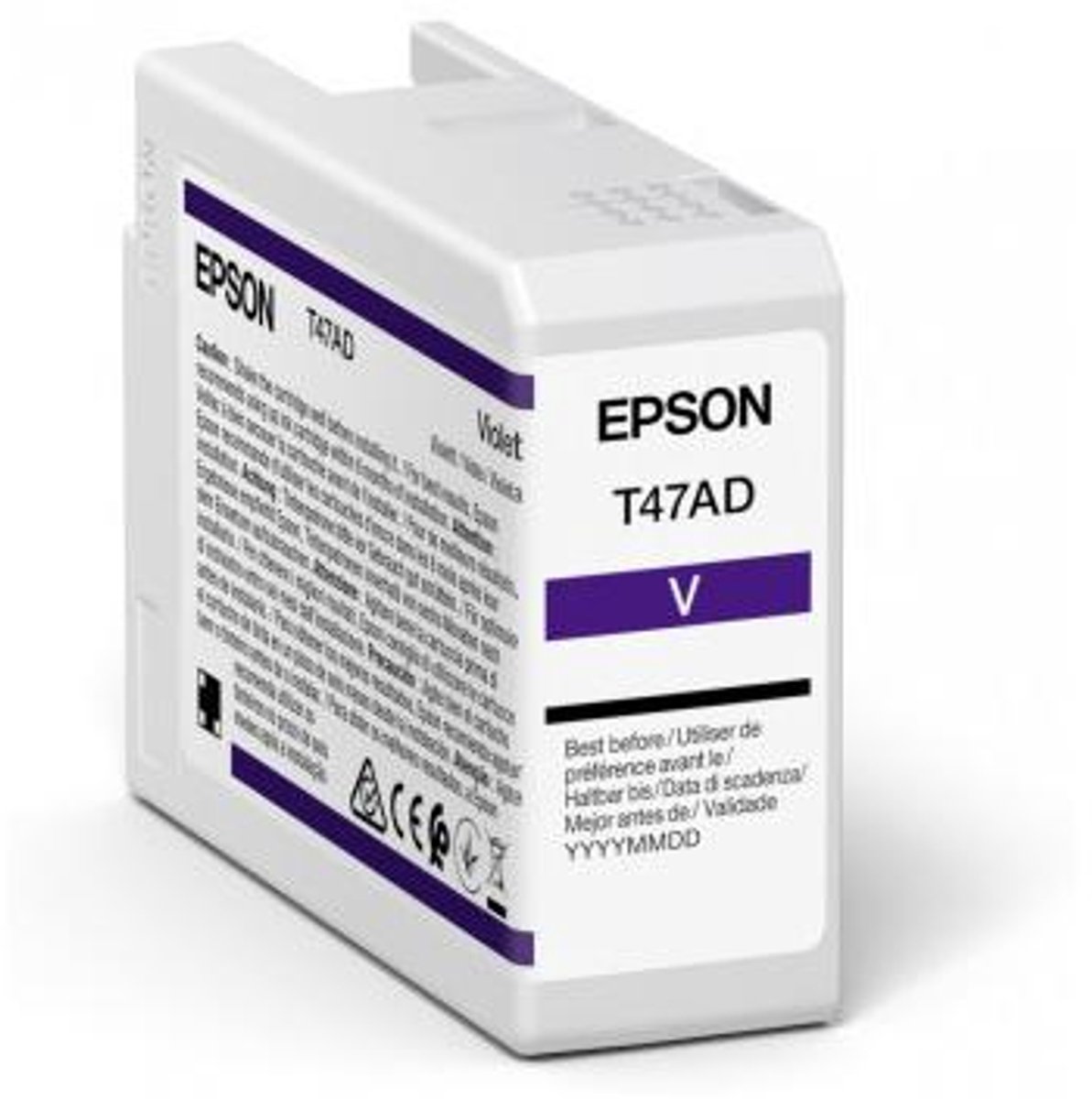 Epson T47AD - 50 ml - violet - origineel - inktcartridge - voor SureColor SC-P900