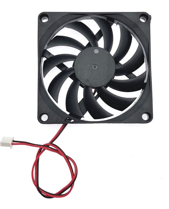 2 STKS Computer Case Fan, Luchtkoeling Ultrastille Stille Koelventilator, 18dBA Geluidsarm USB PC Koeler Fan Case Fans, Lange Levensduur Lager 5V
