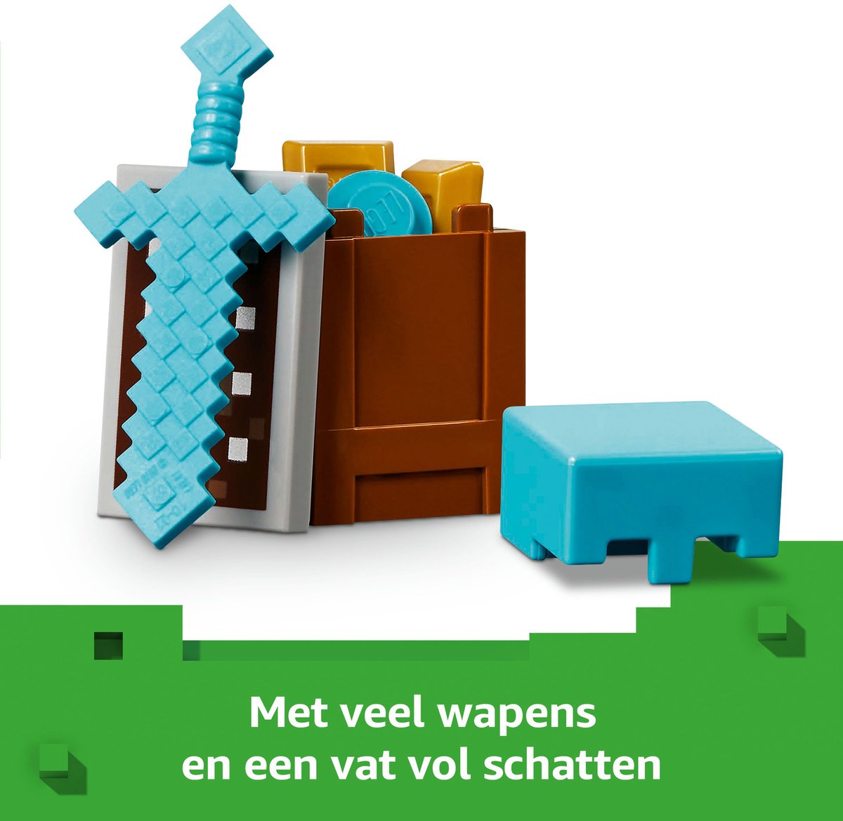 LEGO Minecraft De Illagers in de woestijn gamingset voor kinderen - 21267 — afbeelding 4
