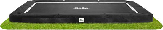 Salta Premium Ground - Inground trampoline - 366 x 244 cm - Zwart