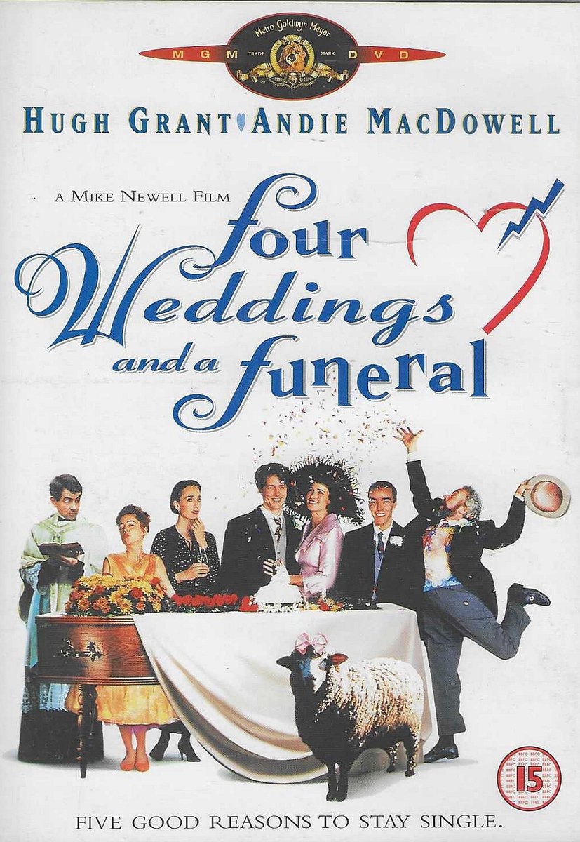 MOVIE - Four Weddings And A Funeral (DVD) (UK Import DVD)