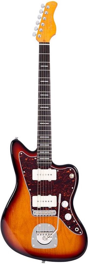 Sire Larry Carlton J5 3-Tone Sunburst elektrische gitaar