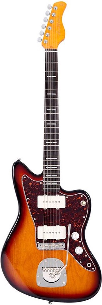 Sire Larry Carlton J5 3-Tone Sunburst elektrische gitaar