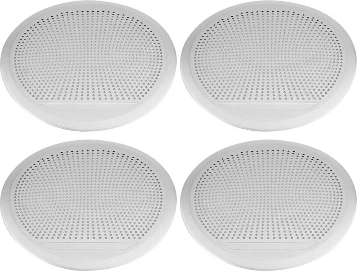 Zijdeur luidsprekerafdekking 4 stuks roestvrij staal - luidspreker deurbekleding afdekkingen - 14-18 X5 X6 F15 F16 .