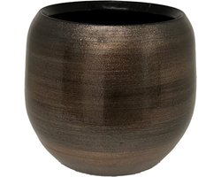Rosé Zilver pot Bari D 28 x H 26
