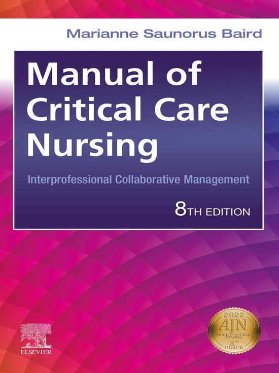 Manual of Critical Care Nursing - E-Book - cover
