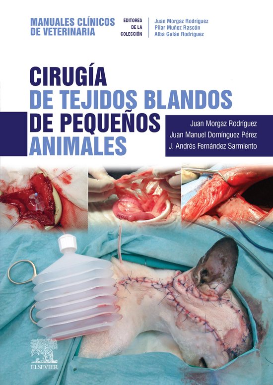 Cirugía de tejidos blandos de pequeños animales - cover