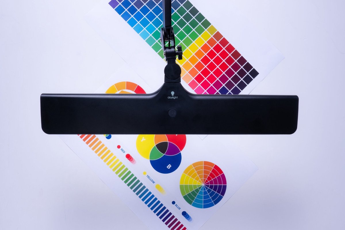 Daylight Lumi E35501 - Dimbare LED bureaulamp 15W - Zwart thumbnail 4