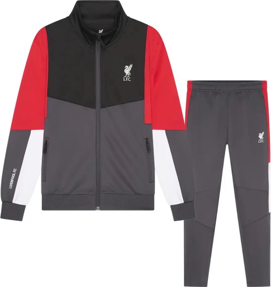 Liverpool Trainingspak Kinderen - Maat 140 - Sportkleding - Voetbal Trainingspak - Jongens en Meisjes