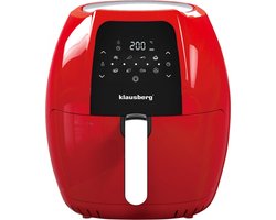 Klausberg KB-7571 - Heteluchtfriteuse - 1800W - 7,7L - Rood