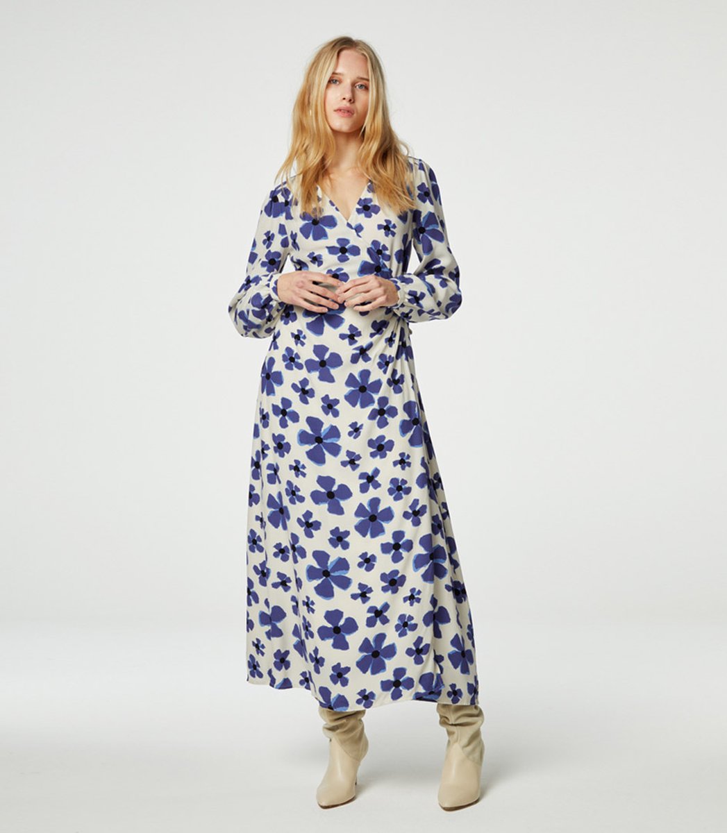Fabienne Chapot Nia Dress Dames - Jurk - Ecru - Maat 38
