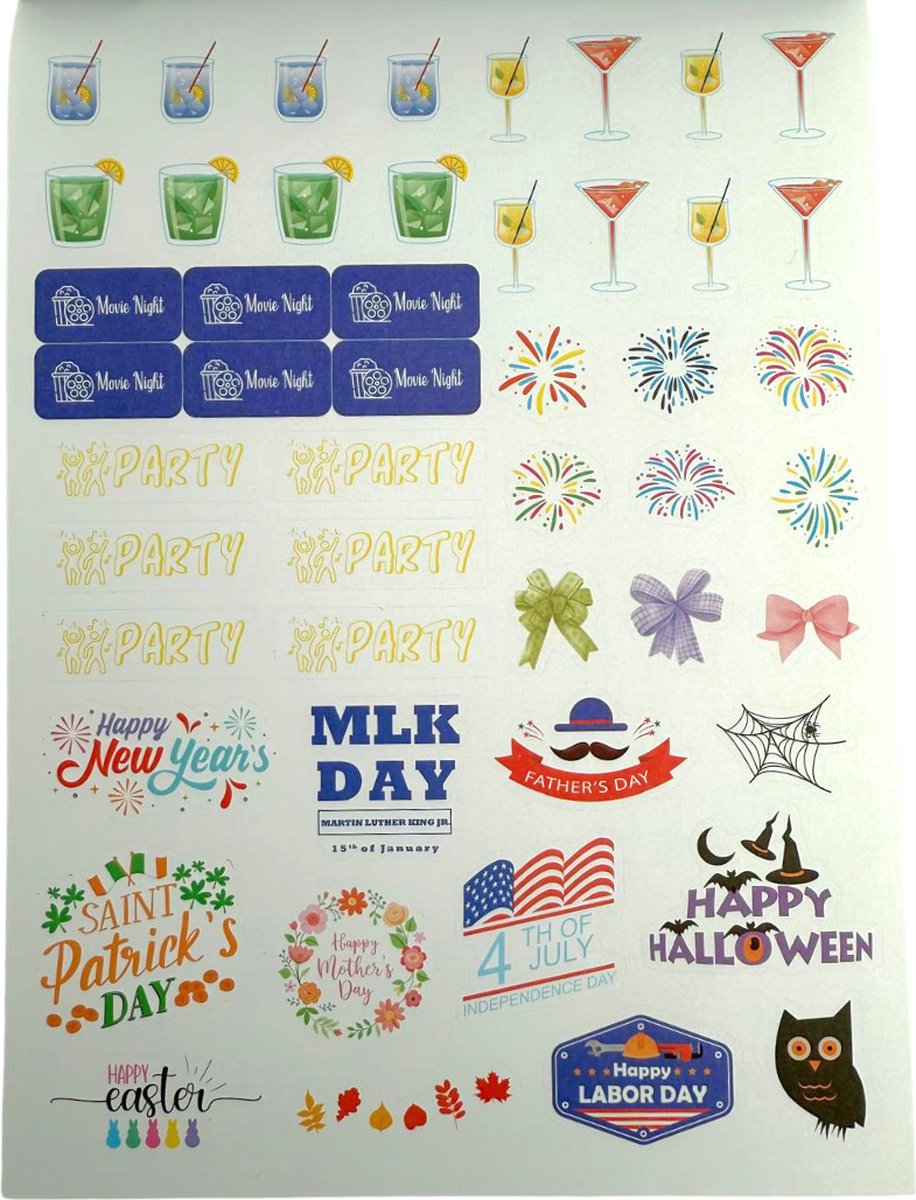 Planner & Bullet Journal Stickers met Motivatie & Inspiratie Quotes - 1700+ Stickerboekje voor Agenda, Dagboek & Kalender — afbeelding 14