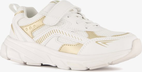 Blue Box meisjes dad sneakers wit goud - Maat 30