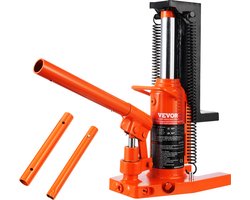 VEVOR Hydraulische Autokrik, 2,5t Krik Op De Teen, 5t Hefvermogen Op De Teen, Machinekrik, 20-135 Mm Teenhoogte, 227-340 Mm Tophoogte, Luchthydraulische Klauwkrik