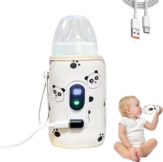 Chauffe-biberon Température Réglable USB Chauffe-lait pour bébé avec
