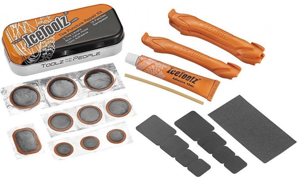 Reparatiekit IceToolz in blikje