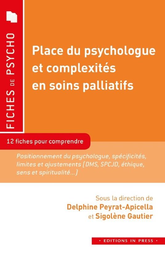 Fiches de Psycho - Place du psychologue et complexités en s ... - cover