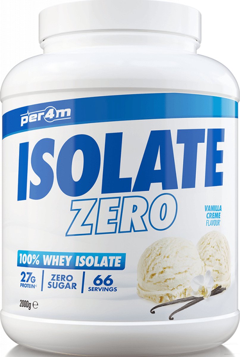 Per4m ISOLATE ZERO 2kg (Vanilla Creme ISO)