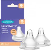 Lansinoh Natural Wave 2 Stuks XS Speen 75700