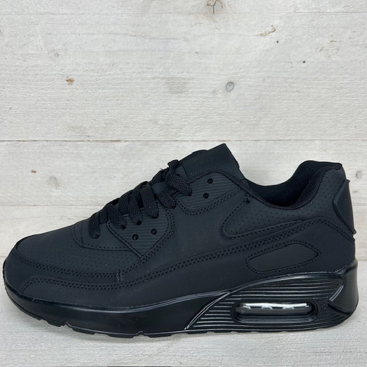 Gave air sneakers zwart (Verkrijgbaar van maat 36 t/m maat 45) 43 / Zwart