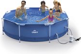 Bol.com CRIVIT Zwembad Metal Frame Ø300 x 76 cm (INCL. Filterpomp) aanbieding