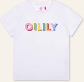 Oilily - T-shirt Tak s.s.l. - Wit - 98/3T
