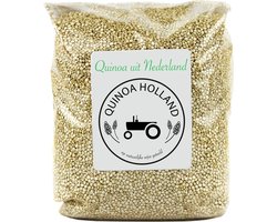 Nederlandse Quinoa - Zak 750 gram - Past Door Brievenbus - Onbespoten - Natuurlijk Geteeld - Wit Volkoren - Koken Zonder Spoelen - Superfood