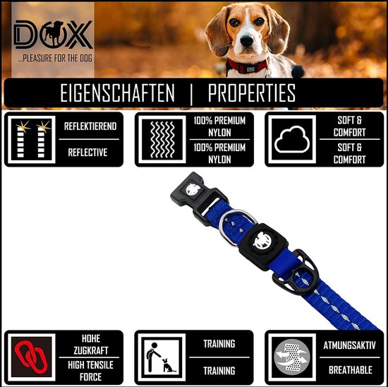 Honden looplijn met Soft-grip / reflecterend