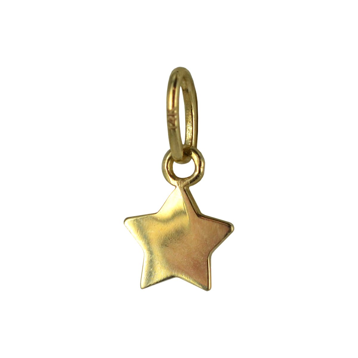 New Bling 132400337 Gouden Hangertje - Dames - Ster - 5,5 mm - 14 Karaat - Bedel - Goud