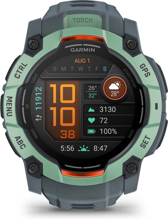 Garmin Instinct 010-03020-01 Instinct 3 Amoled Horloge