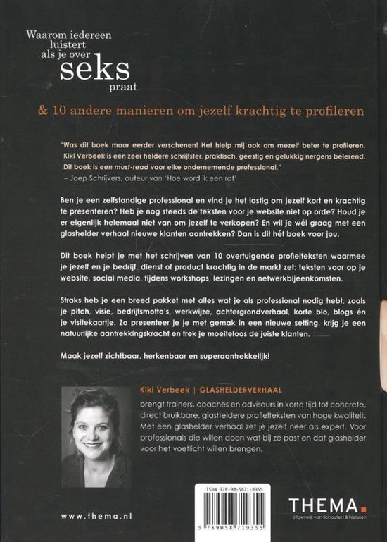 Waarom iedereen luistert als je over seks praat