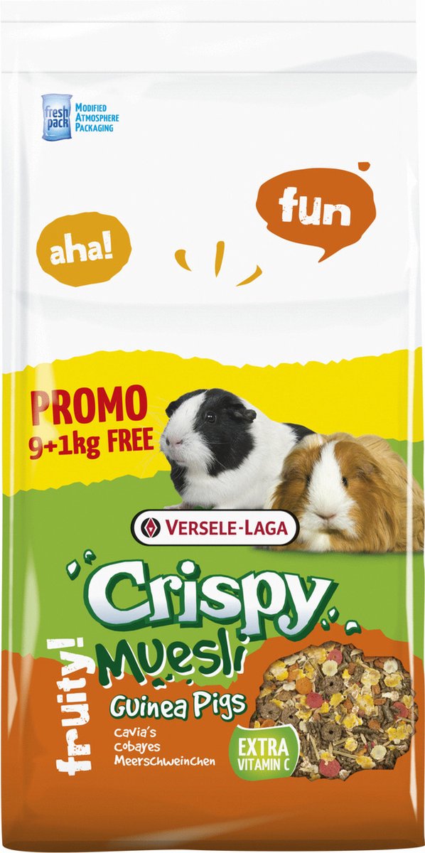 Versele-Laga Crispy Muesli Cavia's - Caviavoer - 10 kg