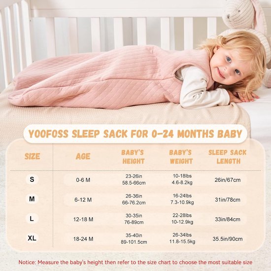 Famanu - Babyslaapzak voor de winter, 3,5 TOG, kinderslaapzak, voor jongens en