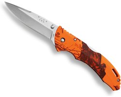 Buck Bantam Oranje Zakmes 22 cm Scherp Stevig Vismes Jachtmes Klusmes Mes Camou Knives Zakmessen