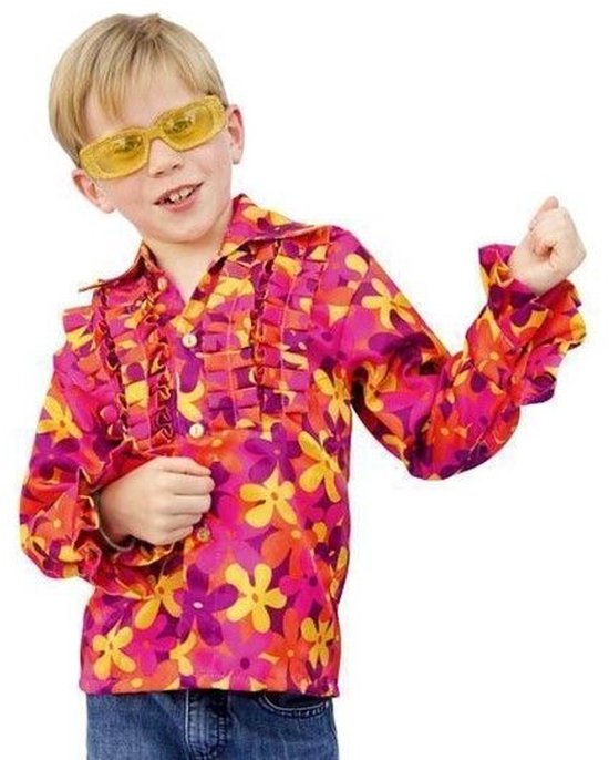 Blouse Fleur Tropicale enfant - Taille 140