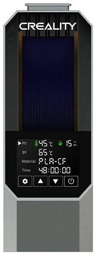 Creality Space Pi Filament Droogbox voor 3D-printer, PTC 360 graden hete-luchtverwarming, 48H timer, LCD-touchscreen