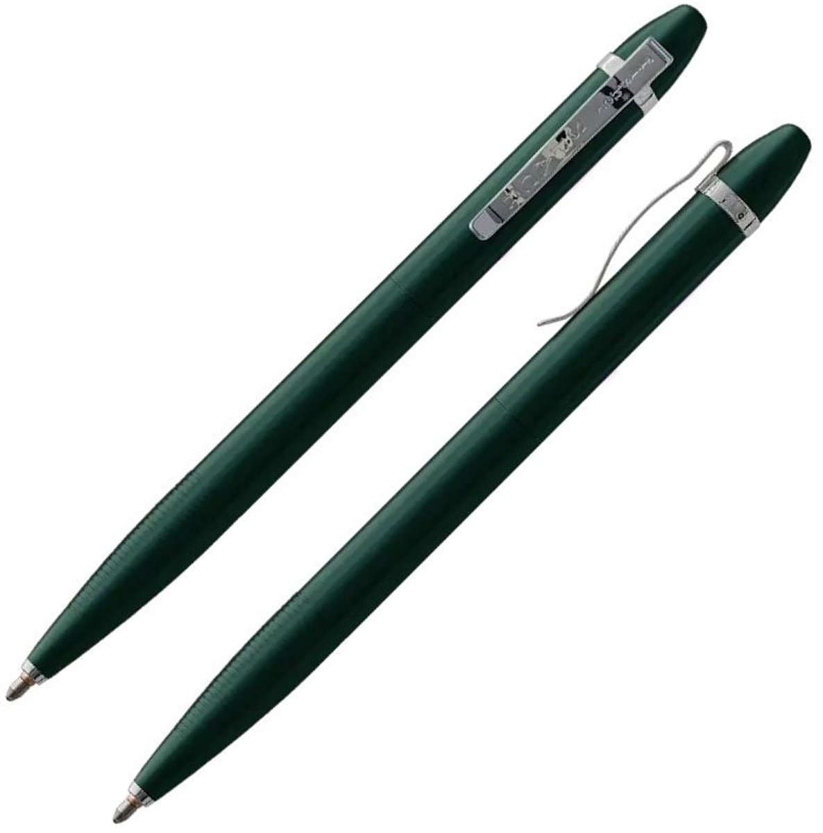 Vortex Space Pen, Groen Satijn met Chromen Clip (#VORTEX/GRS)